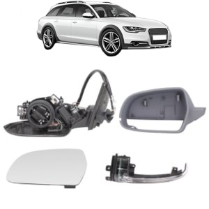 Oglinda Stanga AUDI A4 Allroad B8 (8KH) din 2009 - 2016, Auto, Reglaj electric, Completa - Img 2