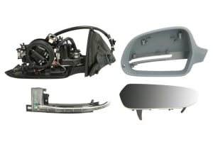 Oglinda Stanga AUDI A4 Allroad B8 (8KH) din 2009 - 2016, Auto, Reglaj electric, Completa - Img 3