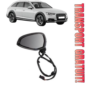 Oglinda Stanga AUDI A4 Allroad B9 (8WH, 8WJ) din 2016 - 2020, Auto, Reglaj electric, Completa
