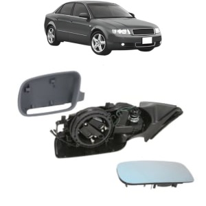 Oglinda Stanga AUDI A4 B6 (8E2) din 2000 - 2004, Auto, Reglaj electric, Completa - Img 2