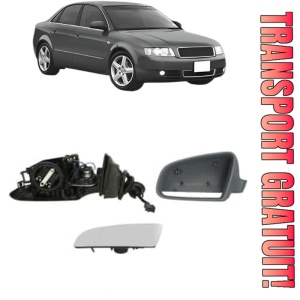 Oglinda Stanga AUDI A4 B6 (8E2) din 2000 - 2004, Auto, Reglaj electric, Completa
