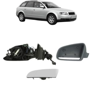 Oglinda Stanga AUDI A4 B6 Avant (8E5) din 2001 - 2004, Auto, Reglaj electric, Completa - Img 2
