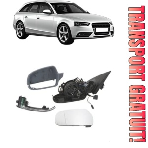 Oglinda Stanga AUDI A4 B8 Avant (8K5) din 2007 - 2015, Auto, Reglaj electric, Completa