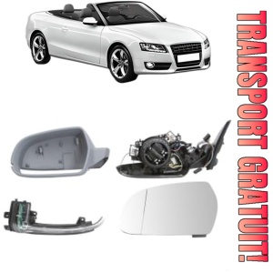 Oglinda Stanga AUDI A5 Convertible (8F7) din 2009 - 2017, Auto, Reglaj electric, Completa