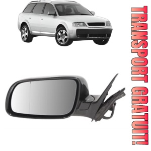 Oglinda Stanga AUDI ALLROAD C5 (4BH) din 2000 - 2005, Auto, Reglaj electric, Completa