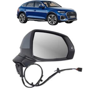 Oglinda Stanga AUDI Q5 Sportback (FYT) din 2020 - 2021, Auto, Reglaj electric, Completa - Img 2