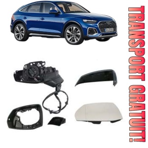 Oglinda Stanga AUDI Q5 Sportback (FYT) din 2020 - 2021, Auto, Reglaj electric, Completa