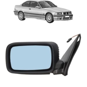 Oglinda Stanga BMW Seria 3 Coupe (E36) din 1991 - 1999, Auto, Reglaj electric, Completa - Img 2