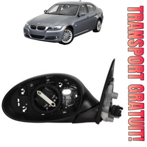 Oglinda Stanga BMW Seria 3 (E90) din 2004 - 2011, Auto, Reglaj electric, Completa