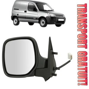 Oglinda Stanga CITROEN BERLINGO / BERLINGO FIRST Box Body/MPV (M_) din 1996 - 2011, Auto, Reglaj electric, Completa