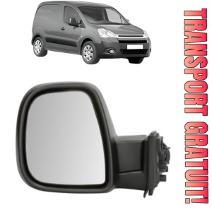 Oglinda Stanga CITROEN BERLINGO Box Body/MPV (B9) din 2008 - 2021, Auto, Reglaj electric, Completa