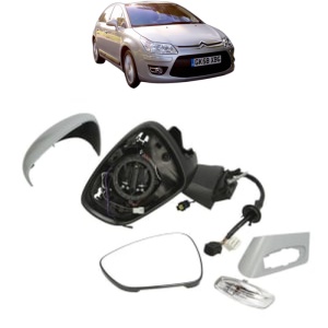 Oglinda Stanga CITROEN C4 II (NC_) din 2009 - 2018, Auto, Reglaj electric, Completa - Img 2