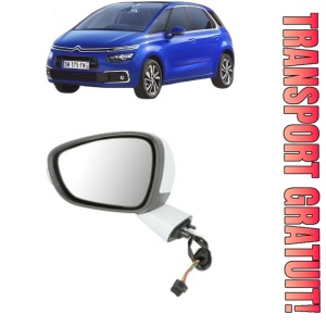 Oglinda Stanga CITROEN C4 SPACETOURER (3D_) din 2018 - 2019, Auto, Reglaj electric, Completa