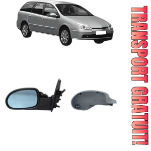 Oglinda Stanga CITROEN C5 II Break (RE_) din 2004 - 2008, Auto, Reglaj electric, Completa