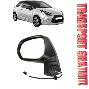 Oglinda Stanga CITROEN DS3 (SA_) din 2009 - 2015, Auto, Reglaj electric, Completa