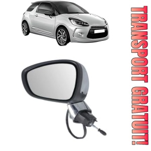 Oglinda Stanga CITROEN DS3 (SA_) din 2009 - 2015, Auto, Reglaj electric, Completa