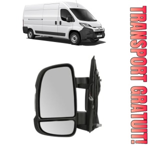 Oglinda Stanga CITROEN JUMPER III Platform/Chassis din 2006 - 2023, Auto, Reglaj manual, Completa