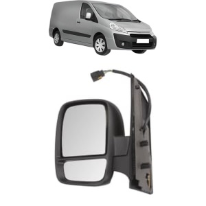 Oglinda Stanga CITROEN JUMPY II Van din 2007 - 2016, Auto, Reglaj electric, Completa - Img 2