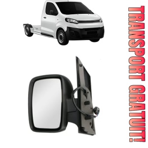 Oglinda Stanga CITROEN JUMPY III Platform/Chassis (V_) din 2016 - 2025, Auto, Reglaj electric, Completa