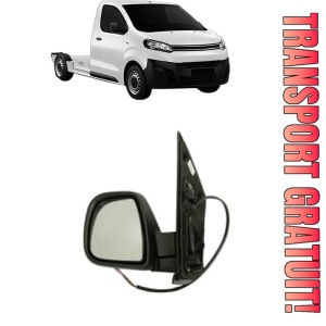 Oglinda Stanga CITROEN JUMPY III Platform/Chassis (V_) din 2016 - 2025, Auto, Reglaj electric, Completa