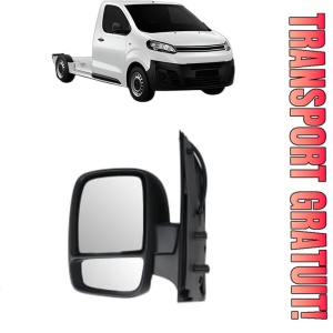 Oglinda Stanga CITROEN JUMPY III Platform/Chassis (V_) din 2016 - 2025, Auto, Reglaj electric, Completa