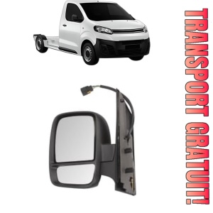 Oglinda Stanga CITROEN JUMPY III Platform/Chassis (V_) din 2016 - 2025, Auto, Reglaj electric, Completa