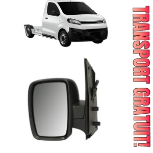 Oglinda Stanga CITROEN JUMPY III Platform/Chassis (V_) din 2016 - 2025, Auto, Reglaj mecanic, Completa