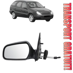 Oglinda Stanga CITROEN XSARA Break (N2) din 1997 - 2005, Auto, Reglaj mecanic, Completa