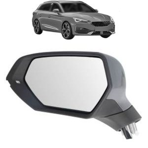 Oglinda Stanga CUPRA LEON Sportstourer (KL8, KU8, KUD) din 2020 - 2024, Auto, Reglaj electric, Completa - Img 2