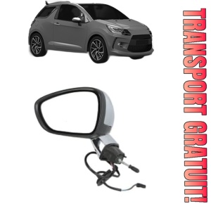 Oglinda Stanga DS DS 3 Convertible (SB_) din 2015 - 2019, Auto, Reglaj electric, Completa