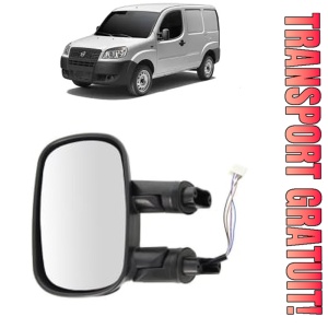Oglinda Stanga FIAT DOBLO Box Body/MPV (223_) din 2001 - 2010, Auto, Reglaj electric, Completa