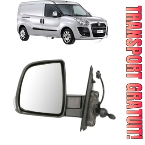 Oglinda Stanga FIAT DOBLO Bus (263_) din 2010 - 2023, Auto, Reglaj mecanic, Completa