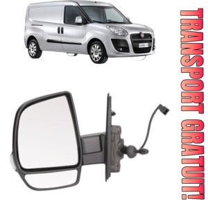 Oglinda Stanga FIAT DOBLO Bus (263_) din 2010 - 2023, Auto, Reglaj mecanic, Completa