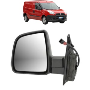 Oglinda Stanga FIAT DOBLO Cargo (263_) din 2010 - 2023, Auto, Reglaj electric, Completa - Img 2