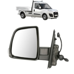 Oglinda Stanga FIAT DOBLO Platform/Chassis (263_) din 2010 - 2023, Auto, Reglaj mecanic, Completa - Img 2