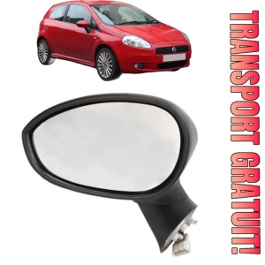 Oglinda Stanga FIAT GRANDE PUNTO (199_) din 2005 - 2015, Auto, Reglaj electric, Completa
