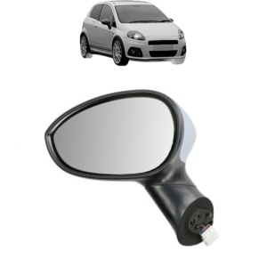 Oglinda Stanga FIAT GRANDE PUNTO Van (199_) din 2006 - 2013, Auto, Reglaj electric, Completa - Img 2