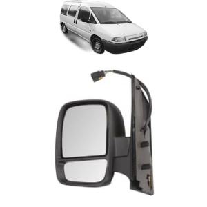 Oglinda Stanga FIAT SCUDO Bus (220_) din 1996 - 2006, Auto, Reglaj electric, Completa - Img 2