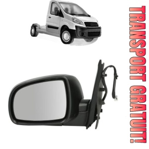 Oglinda Stanga FIAT SCUDO Platform/Chassis (270_, 272_) din 2007 - 2016, Auto, Reglaj electric, Completa