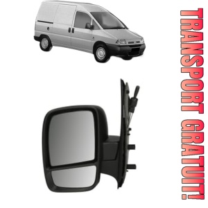 Oglinda Stanga FIAT SCUDO Van (220_) din 1996 - 2006, Auto, Reglaj manual, Completa