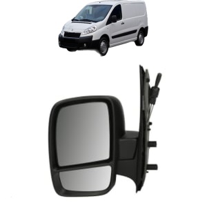Oglinda Stanga FIAT SCUDO Van (270_, 272_) din 2007 - 2016, Auto, Reglaj manual, Completa - Img 2