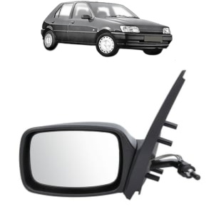 Oglinda Stanga FORD FIESTA III (GFJ) din 1989 - 1997, Auto, Reglaj mecanic, Completa - Img 2