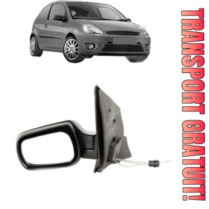 Oglinda Stanga FORD FIESTA V Van din 2002 - 2010, Auto, Reglaj mecanic, Completa