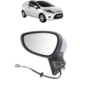 Oglinda Stanga FORD FIESTA VI Van din 2008 - 2017, Auto, Reglaj electric, Completa - Img 2