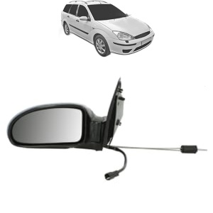 Oglinda Stanga FORD FOCUS I Estate Van (DNW) din 1998 - 2005, Auto, Reglaj mecanic, Completa - Img 2