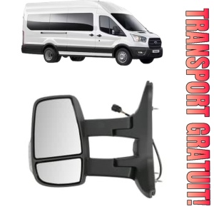 Oglinda Stanga FORD TRANSIT V363 Bus (FAD, FBD) din 2013 - 2024, Auto, Reglaj electric, Completa