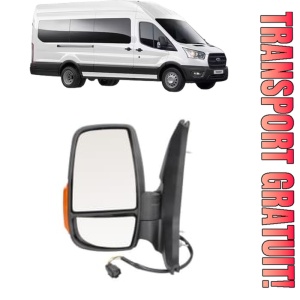 Oglinda Stanga FORD TRANSIT V363 Bus (FAD, FBD) din 2013 - 2024, Auto, Reglaj electric, Completa