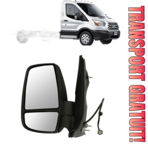 Oglinda Stanga FORD TRANSIT V363 Platform/Chassis (FED, FFD) din 2013 - 2025, Auto, Reglaj electric, Completa