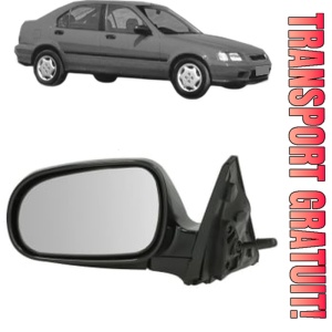 Oglinda Stanga HONDA CIVIC VI Fastback (MA, MB) din 1994 - 2001, Auto, Reglaj mecanic, Completa