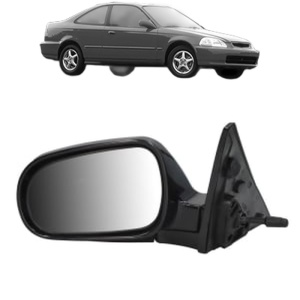 Oglinda Stanga HONDA CIVIC VI Saloon (EJ, EK, SO) din 1995 - 2001, Auto, Reglaj mecanic, Completa - Img 2
